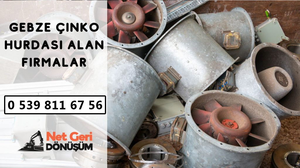 Gebze çinko Hurdası Alanlar